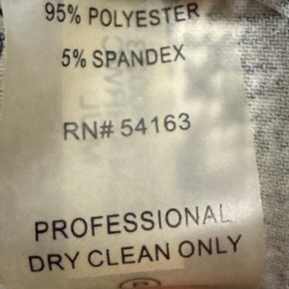 Calvin Klein Wrap Dress Snakeskin Pattern Long Sleeve Collared Size 6 Maximalist - Picture 8 of 9